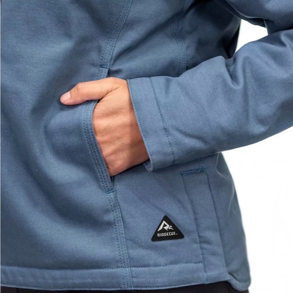 NWT Ridgecut Women's Sherpa-Lined Duck Hooded Jacket - Picture 3 of 11